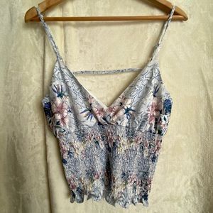 Akira Cami Blouse Crop Top